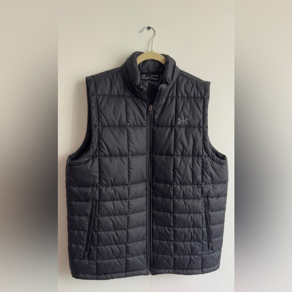 Under Armour Men's Black Puffer Vest XL
